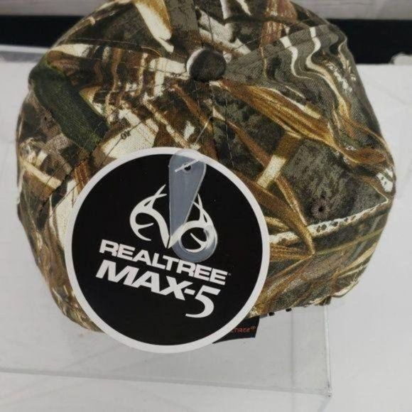 Realtree Max 5 camo baseball hat cap hook loop - Picture 4 of 5